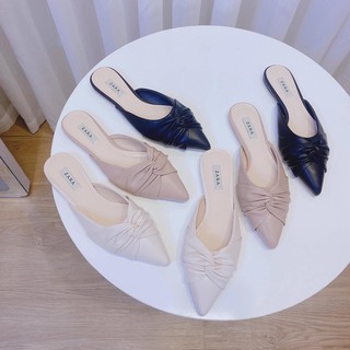 Dép Sục bệt nữ (FREESHIP), kiểu mũi nhọn trẻ trung, chất da mềm