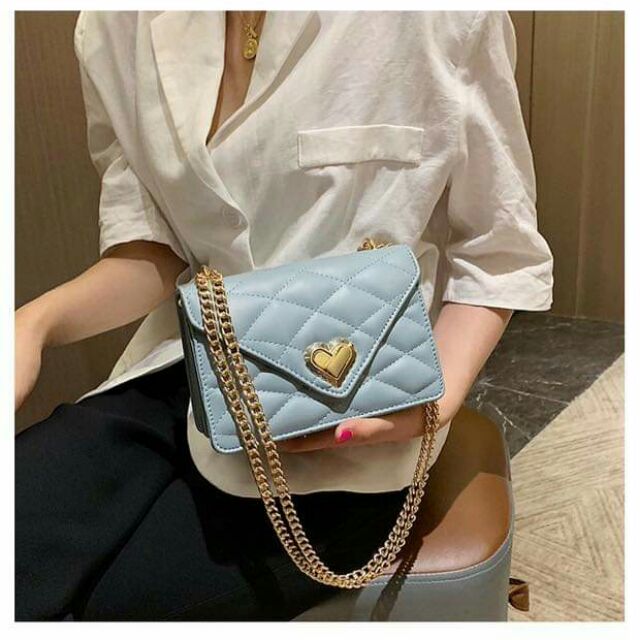 TÚI XÁCH XANH DA TRỜI DÂY XÍCH (JULY JULY 'S)