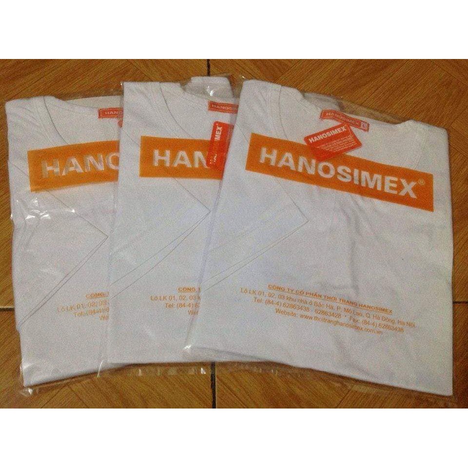 Combo 4 chiếc áo lót cotton nam hàng Hanosimex