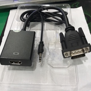 Cáp chuyển Vga ra Hdmi có âm thanh
