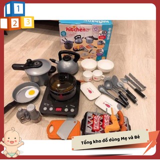 Đồ chơi trẻ em☘Free ship☘Bộ đồ chơi nấu ăn 36 món sử dụng pin