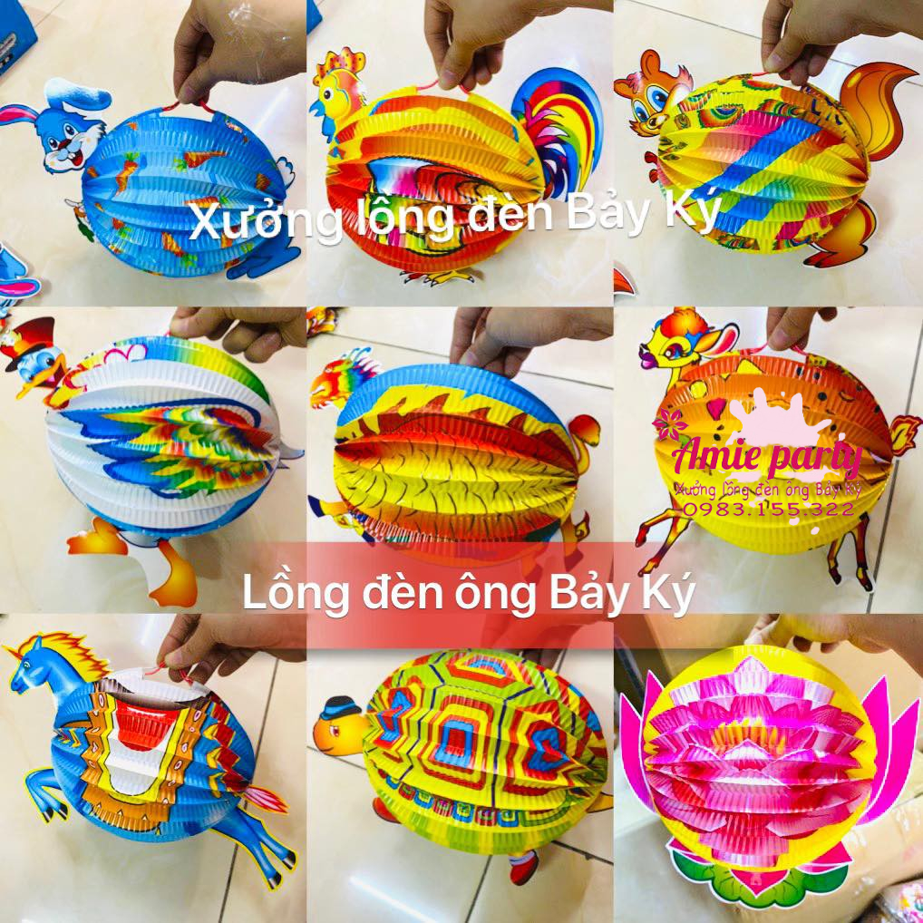 50 Lồng đèn trung thu hình thú size trung