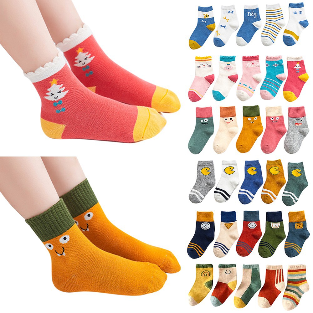 Đôi vớ cotton mềm mại chống trượt cho trẻ sơ sinh