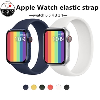 【Dây đeo đàn hồi của Apple Watch】 Dây đeo silicon đàn hồi có thể thu vào cho dây đeo Iwatch 6/5/4/3/2/1 Dành cho dây đeo Apple Watch 44 mm / 40mm