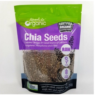 Hạt chia Úc Absolute Organic 100g