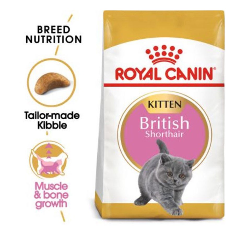 [Mã PET50 giảm 10% - tối đa 50K đơn 250K] [400g] Hạt Cho Mèo Con Anh Lông Ngắn Royal Canin British Shorthair Kitten