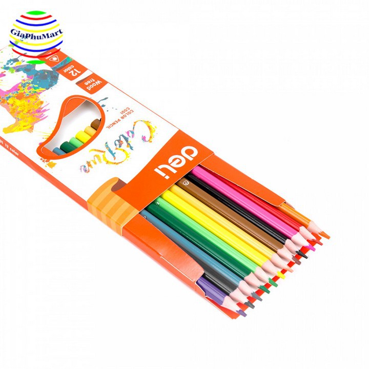 Bút chì màu Deli Color Run - C00100