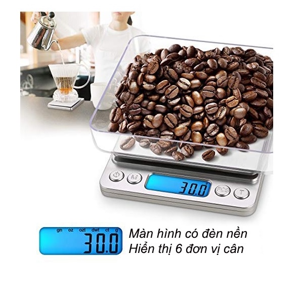 Cân Tiểu Ly Điện Tử 0.1kg 10kg – Cân Điện Tử Chính Xác Nhất Dụng Cụ Cân Thực Phẩm Nhà Bếp