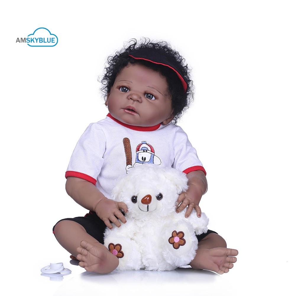 amsky Cute Reborn Baby Kids Doll Simulation Baby Kids Toy