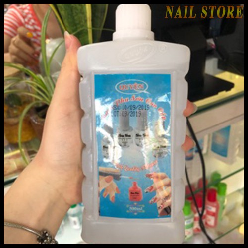 Nước Pha Sơn Làm Nail Quyên 500ml - Nước Pha Sơn Móng Tay Móng Chân Cao Cấp