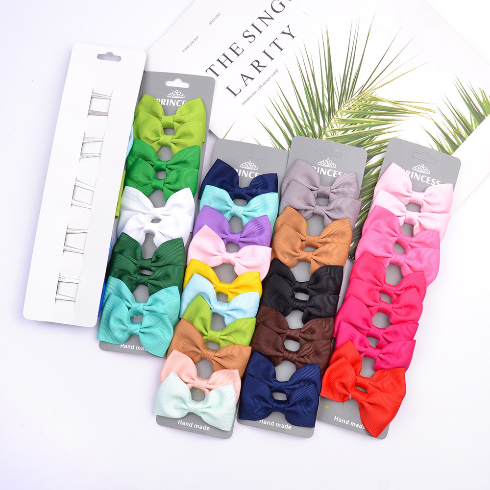 KIDSBOWS Bộ 10 kẹp tóc công chúa kết hợp nhỏ gọn đáng yêu dành cho bé gái