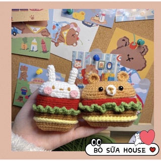 Case len handmade thỏ , gấu