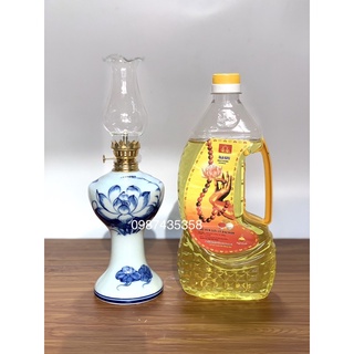 Can dầu thắp đèn thờ