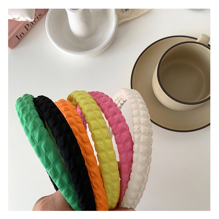 Băng Đô Cài Tóc Màu Kẹo Ngọt Kiểu Dáng Dễ Thương Cho Bé Gái