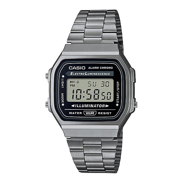 Đồng hồ Casio Nam Dây Kim Loại Vintage A168WGG-1ADF Chính Hãng