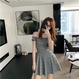 [Order] Váy trễ vai ulzzang