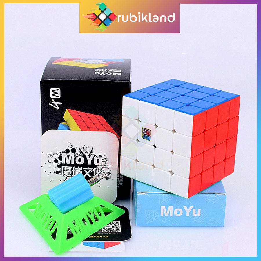 Rubik 4x4 MoYu MeiLong 4M M Series MoYu M MeiLong M Rubic 4 Tầng Nam Châm Stickerless Đồ Chơi Trí Tuệ Trẻ Em