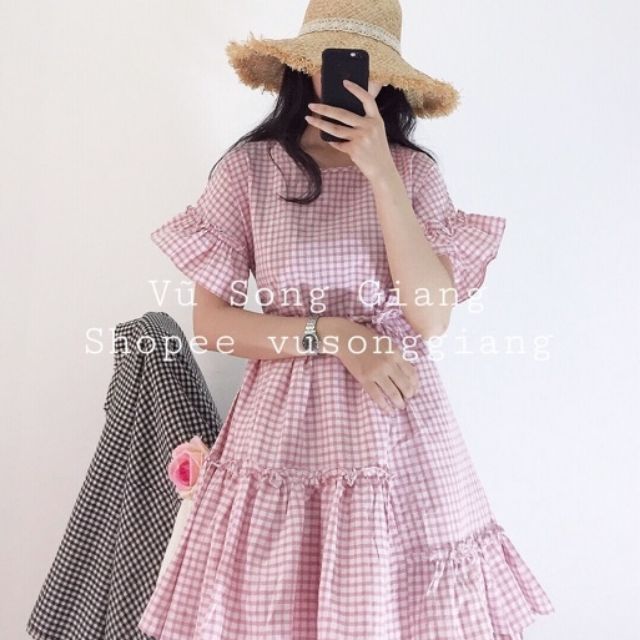 Váy xòe bánh bèo có sẵn