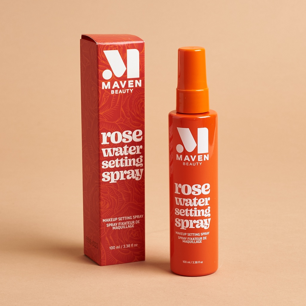 Maven Beauty xịt khoáng hoa hồng khoá makeup Rose Water setting spray 22$ Boxycharm | BigBuy360 - bigbuy360.vn