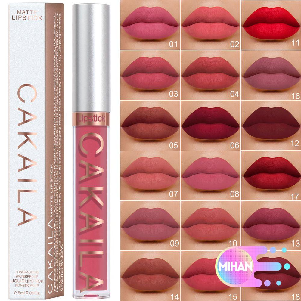 [Hàng mới về] Son kem lì lâu trôi chống thấm nước 18 màu