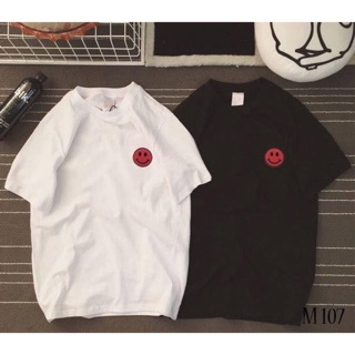 Áo thun logo mặt cười có bigsize
