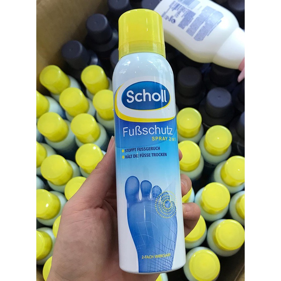 (bill) Xịt khử mùi hôi chân và giày Scholl Đức | BigBuy360 - bigbuy360.vn