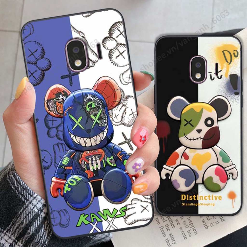 Ốp lưng Samsung J4 2018 hình kaws, bear brick, venom thời trang siêu ngầu