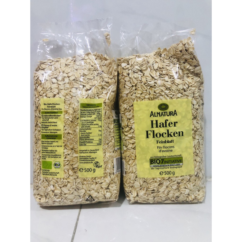 Yến mạch Hafer Đức gói 500g