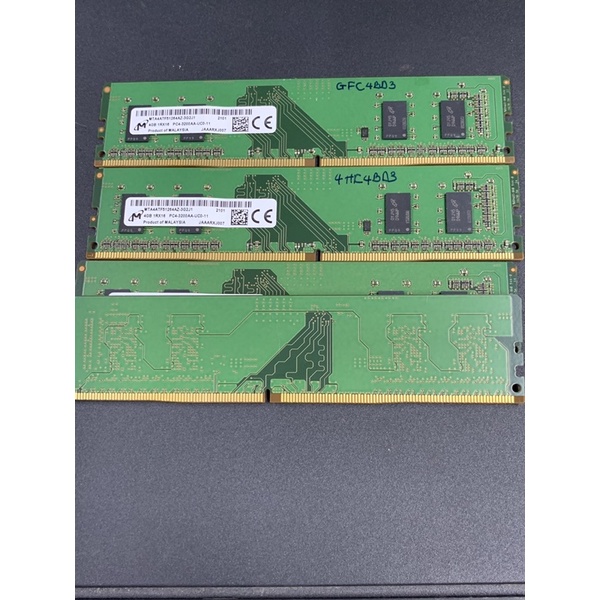 RAM Desktop DDR4 Micron 4GB Bus 3200 MTA4ATF51264AZ-3G2J1