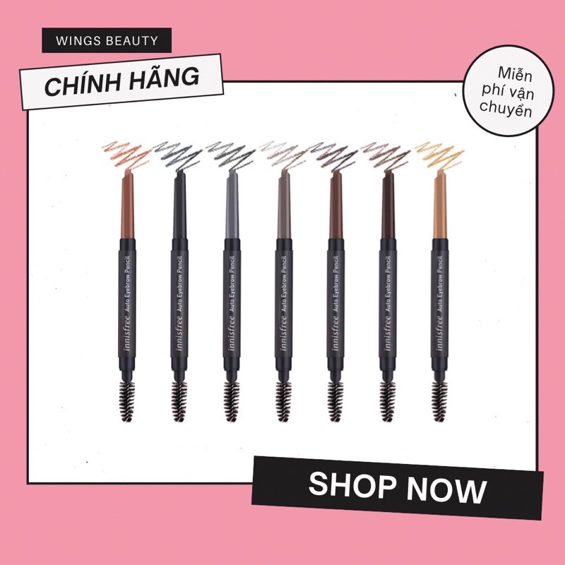 Chì kẻ mày Innisfree Auto Eyebrow Pencil