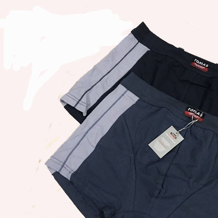 Quần sịp đùi nam Tomas chính hãng Cao Cấp, Quần lót đùi nam cotton, co giãn 4 chiều mềm mại kháng khuẩn thấm hút tốt