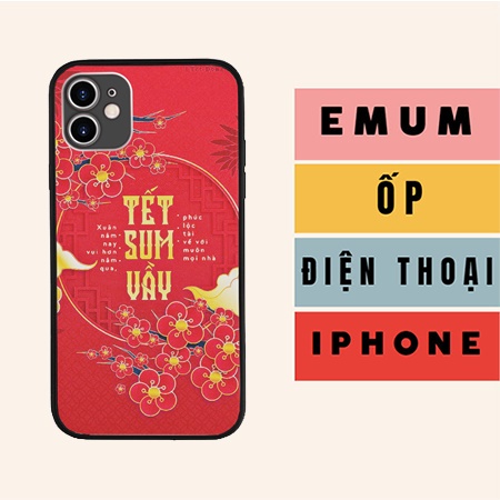Ốp Anime Iphone Emum Chào Năm Mới Sum Vầy Cặp Đôi cho IPHONE SAMSUNG CHUTET21009