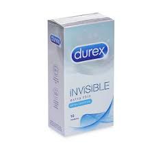 Durex Invisible - mỏng như không dùng