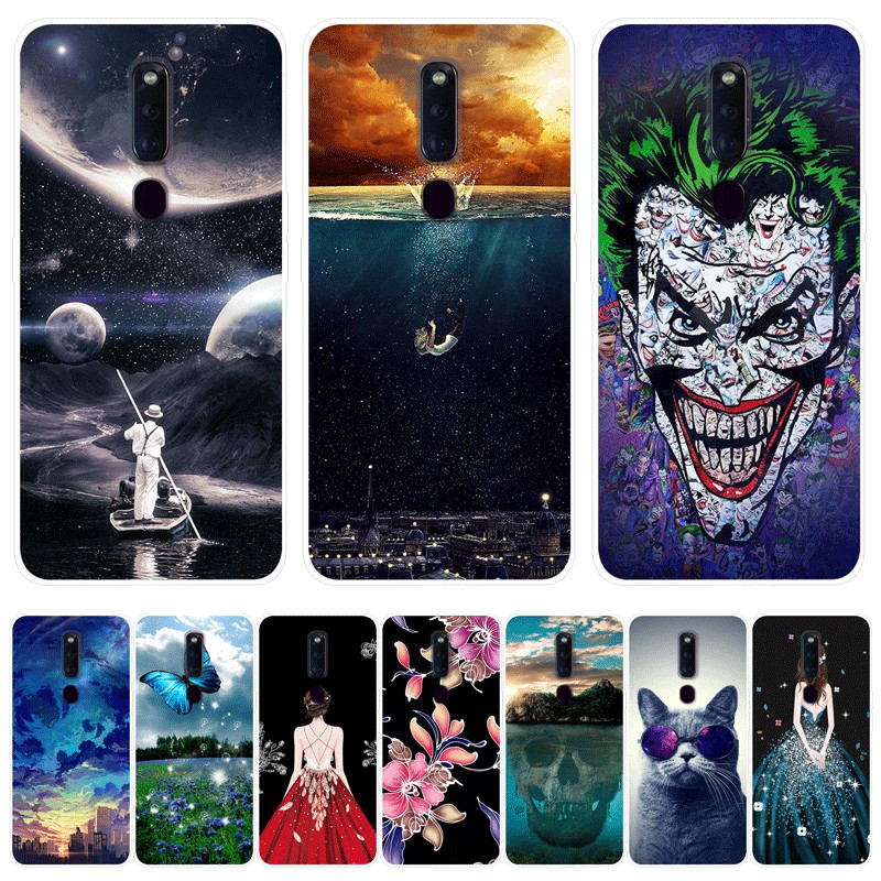 Ốp điện thoại họa tiết các hành tinh và Joker cho OPPO F11 PRO