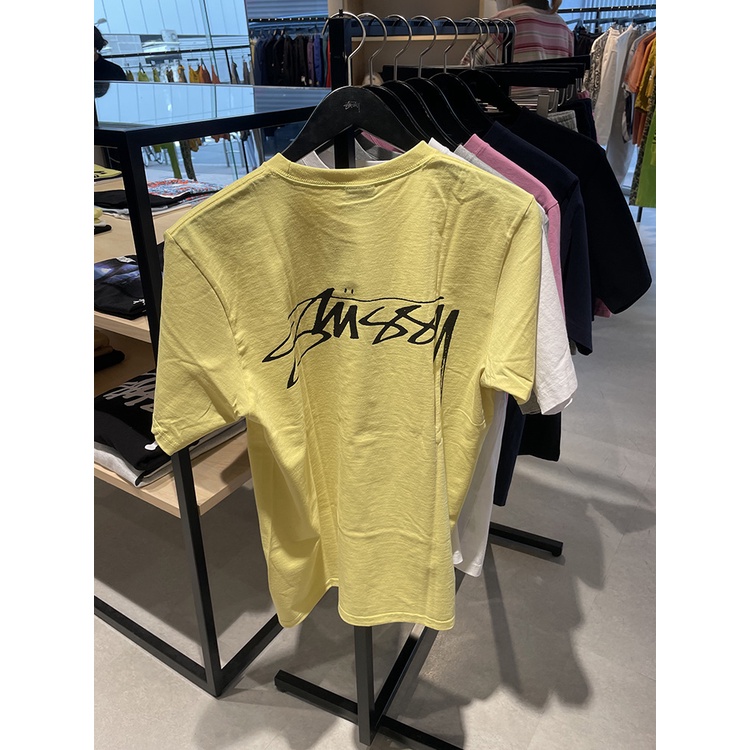 Hàng Mới Về Áo Thun Tay Ngắn In Chữ Stussy Thời Trang Mùa Hè Cho Nam Và Nữ