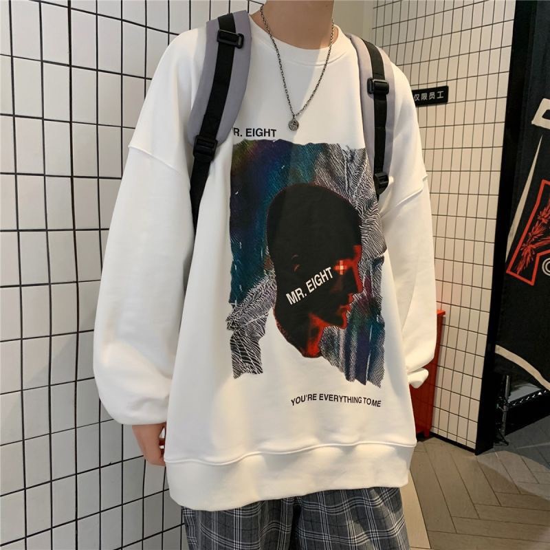 Áo sweater - TINOWEAR , áo nỉ in hình mặt người form rộng unisex cho nam nữ cực chất Thời trang unisex Tino | BigBuy360 - bigbuy360.vn