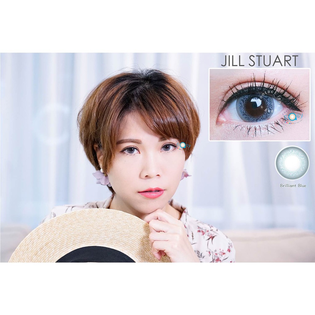 🆕 [ HOT ]  Kính áp tròng 1 ngày có màu Jillstuart-Seed Lens Nhật Bản 3 màu thời trang