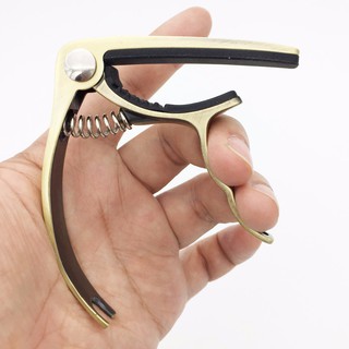 Capo guitar lò xo 2 chức năng cho đàn Acoustic và Classic bằng inox (tặng pick Alice)giá rẻ