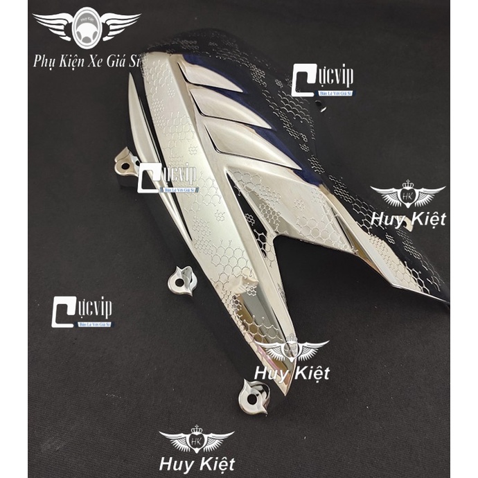 Ốp Lóc Máy Sau AirBlade AB 2023 Đời Mới, Vario 160 Đời 2022 - 2023 Xi Mạ Crom MS5438