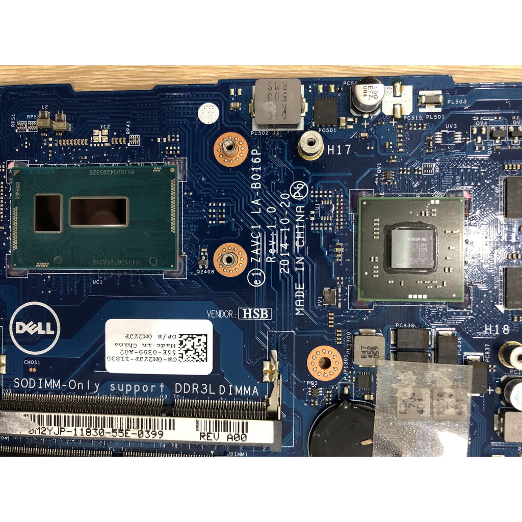 [VGA RỜI -GIÁ HỜI] Main Laptop Dell Inspiron 15-5548 / (Intel® Core i5-5200U) / VGA AMD Radeon R7 M270 / LA-B016P