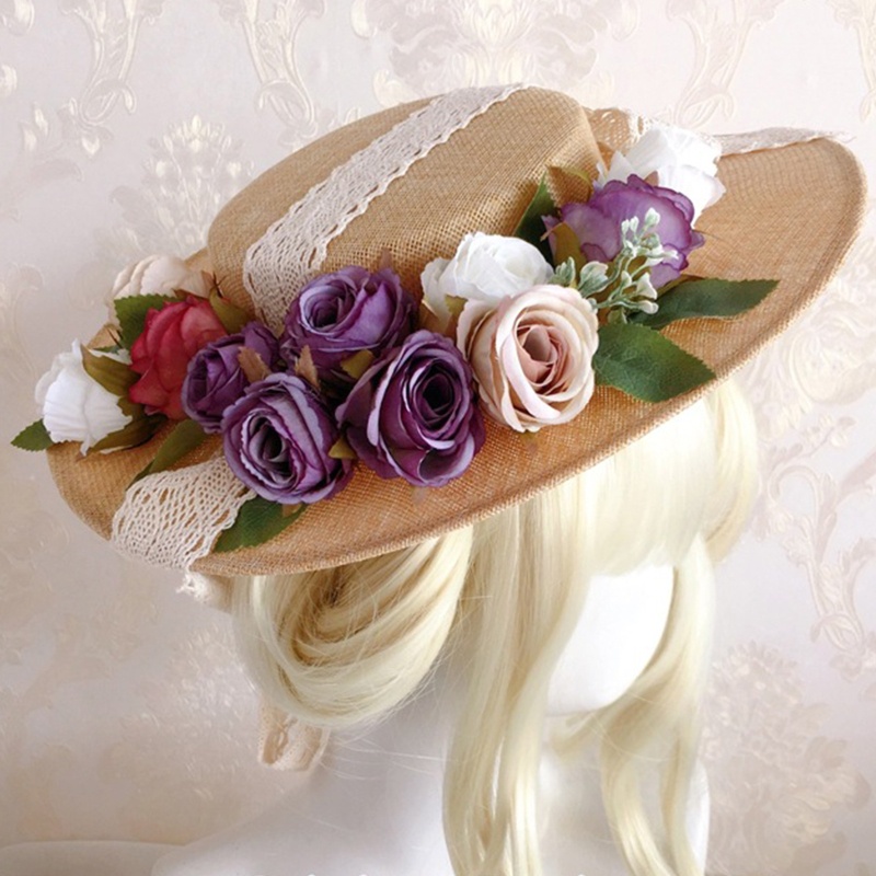 Nón Vành Chống Nắng Phong Cách Lolita Thời Trang Cho Nữ