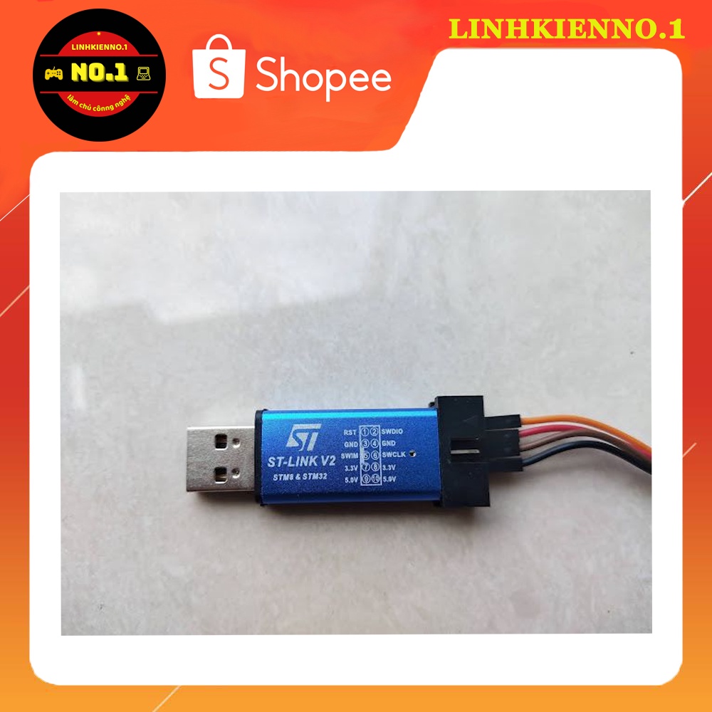 Mạch Nạp ST-Link V2 Mini nạp cho STM8, STM32