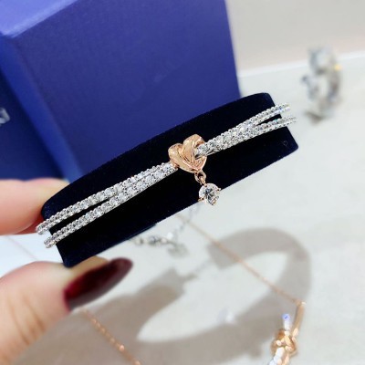 Mới Vòng Đeo Tay Xoắn Hình Trái Tim Lãng Mạn Cho Nữ 5517944 / 5516544