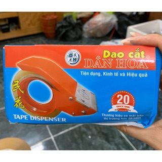 DAO CẮT BĂNG DÍNH DÂN HOA - dùng cho băng dính nhỏ hơn 0.3kg