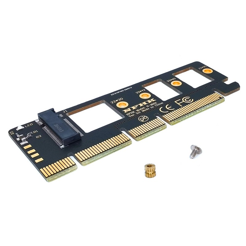 Card Mở Rộng M.2 Nvme Ssd Sang Pcie 3.0 X16 / X8 / X4 Hỗ Trợ Thẻ Ssd 2230 2242 2260 2280 Size Ssd | BigBuy360 - bigbuy360.vn