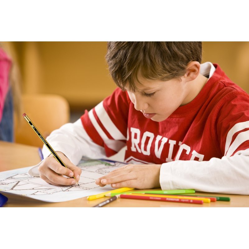 Bút chì STAEDTLER NORIS 122 HB có tẩy hàng chính hãng