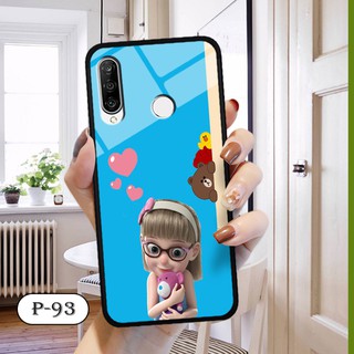 Ốp lưng kính 3D Huawei P30 Lite-cute
