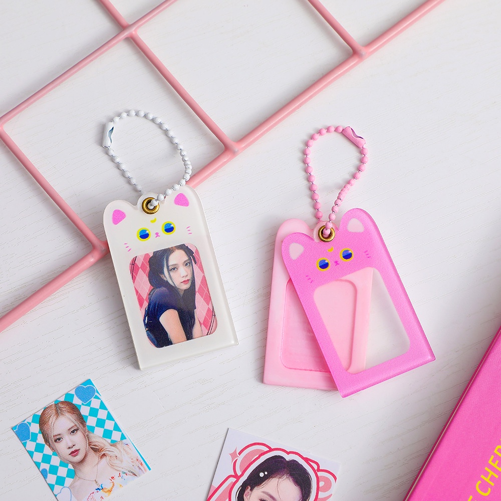 Móc Khóa Acrylic Hình Chú Chó Hoạt Hình Đáng Yêu Phong Cách Hàn Quốc