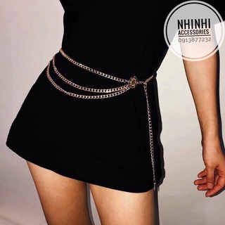 Belt nịt đai váy dây xích thời trang
