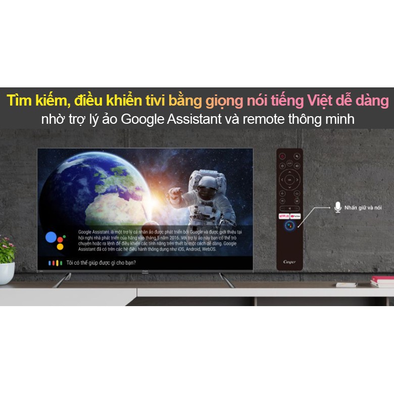 Smart Tivi Casper 4K 50 inch 50UG6100 Mới 2021 | BigBuy360 - bigbuy360.vn
